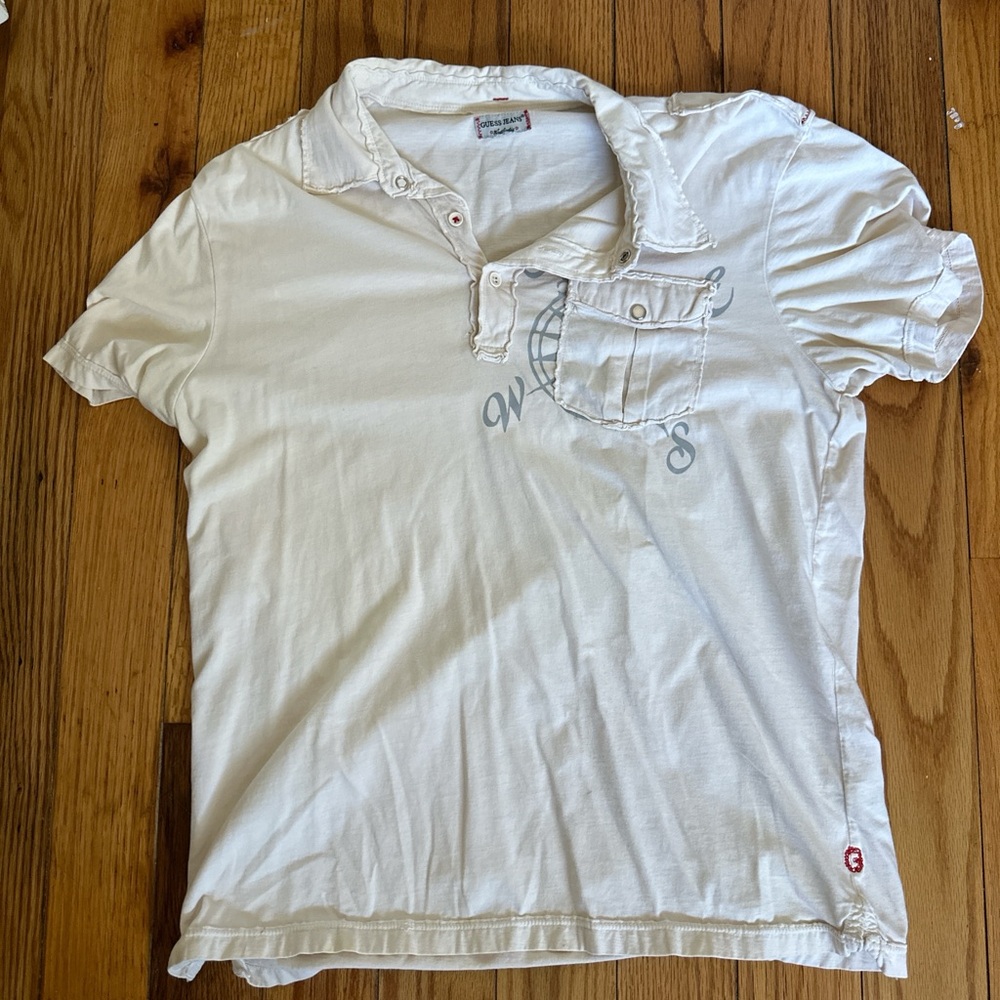 Guess Jeans men’s collared top